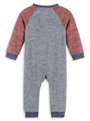 商品Andy & Evan|Baby Boy's Hacci Colorblocked Coverall,价格¥121,第2张图片详细描述