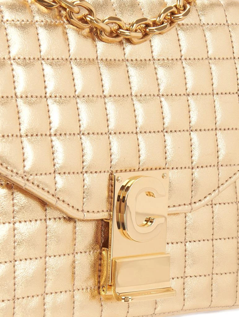 商品Celine|C 小号绗缝层压小牛皮手提包,价格¥7084,第5张图片详细描述