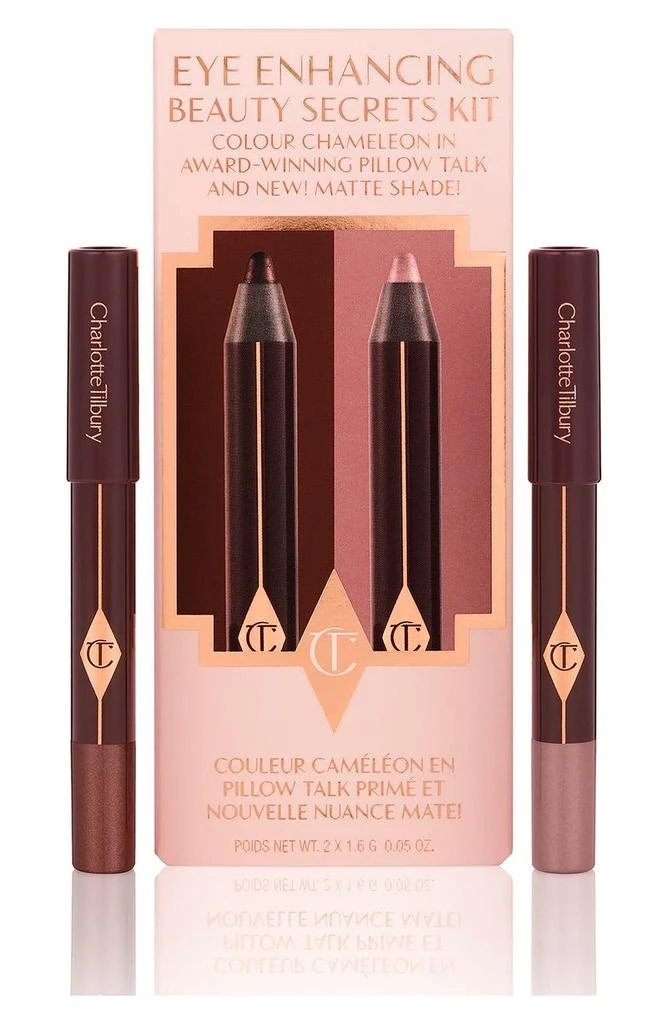 商品Charlotte Tilbury|Color Chameleon Eye Enhancing Pillow Talk Eyeshadow Pencil Set,价格¥289,第4张图片详细描述