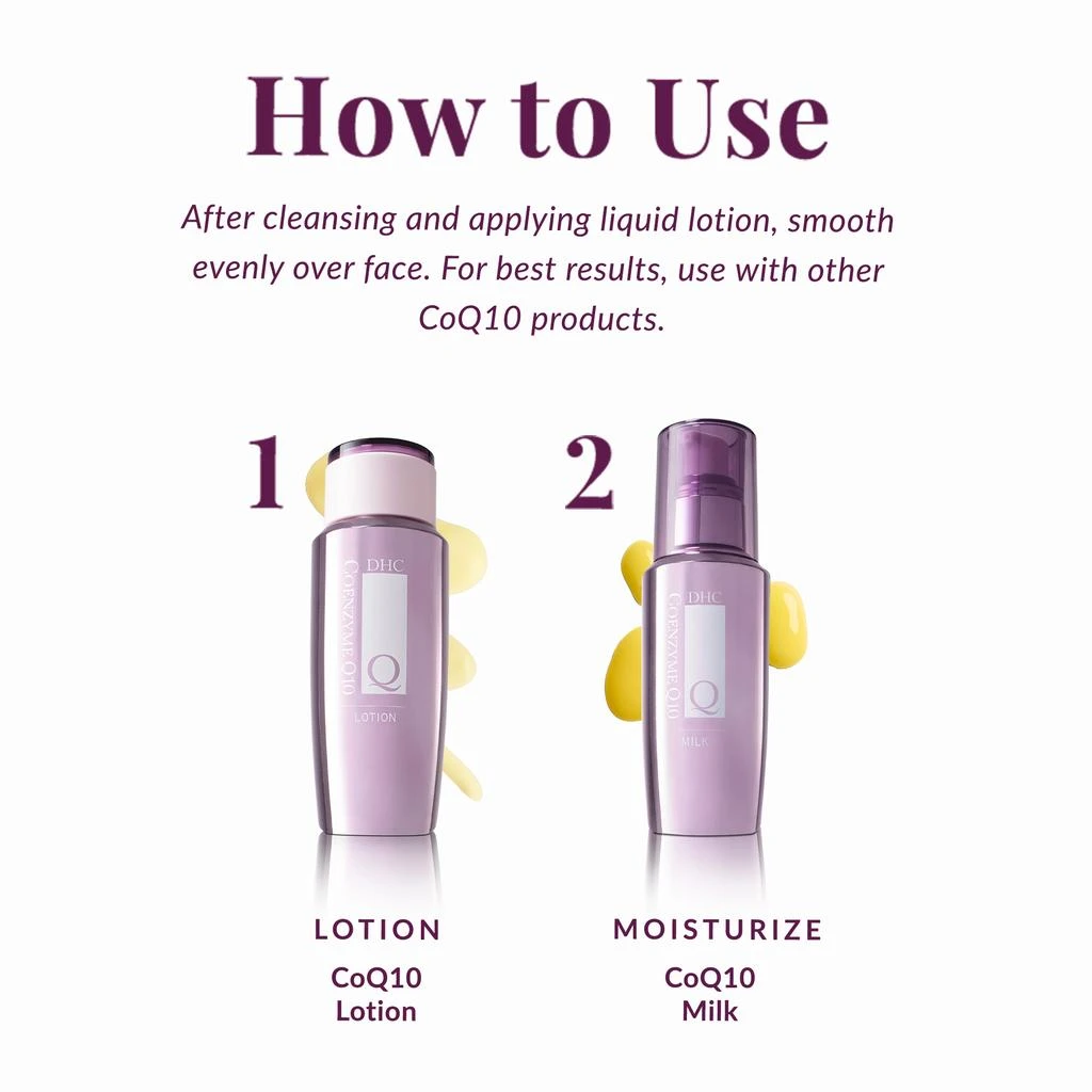 DHC CoQ10 Milk Lightweight Facial Moisturizer - 3.3 fl oz 商品