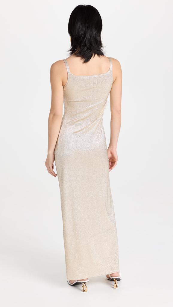 Paco Rabanne Gold Long Dress - Dresses & Skirts - Free Shipping -  BeyondStyle