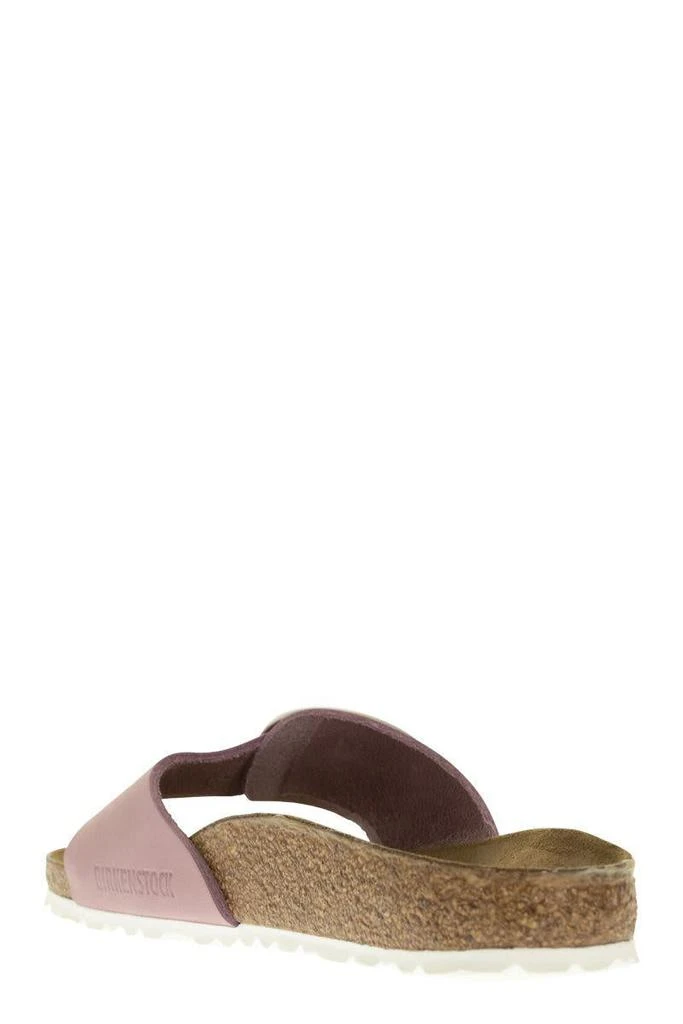 商品Birkenstock|BIRKENSTOCK MADRID BIG BUCKLE - Nubuck leather slipper with buckle,价格¥797,第3张图片详细描述