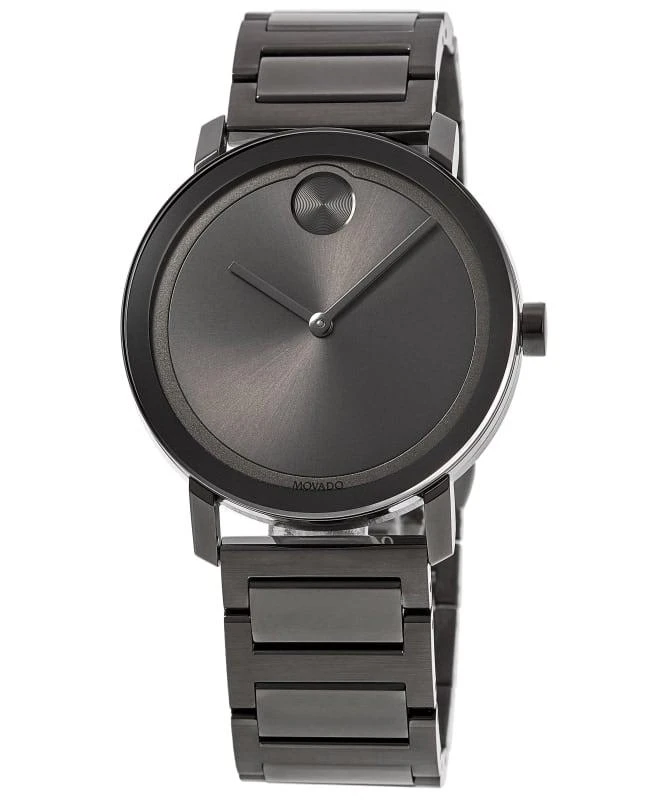 商品Movado|Movado Bold Gunmetal Ion-plated Men's Watch 3600509,价格¥3855,第1张图片