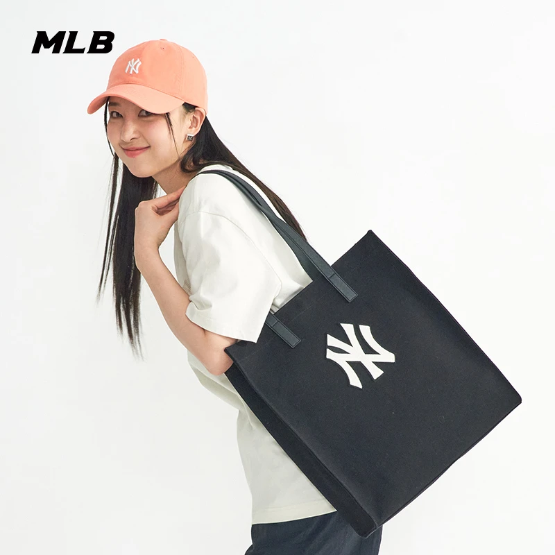 【官方防伪验证 国内发】MLB22春季新款 帆布包肩包休闲包 男女同款  3AORM022N 商品