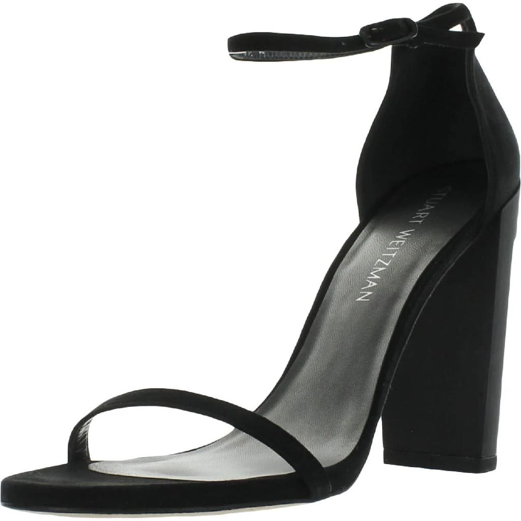 商品Stuart Weitzman|Stuart Weitzman Womens Plexy Faux Suede Strappy Pumps,价格¥462,第1张图片