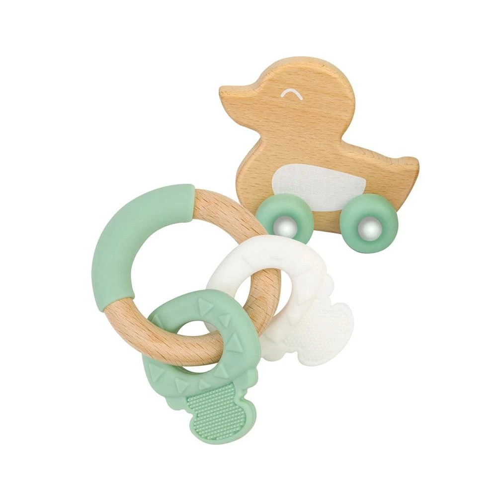 商品Saro|by Kalencom Duck and Key Baby Teether Bundle,价格¥187,第1张图片