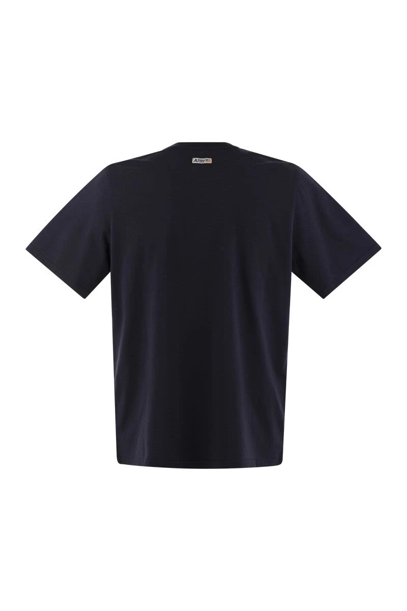 Crew-neck T-shirt with logo TSPM 08CB 08CB 商品