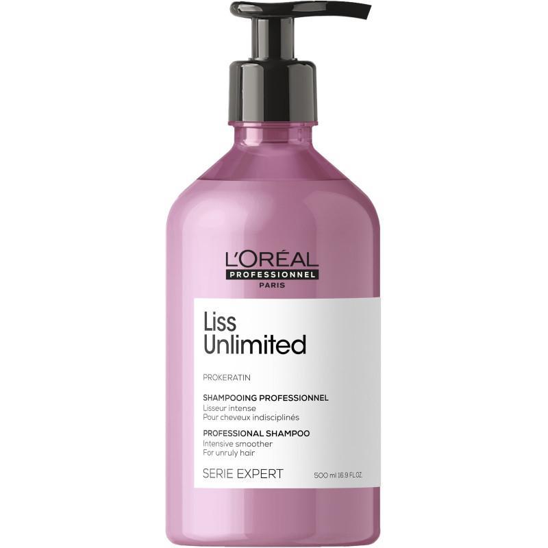 商品L'Oreal Paris|L'Oreal - Professionnel Serie Expert Liss Unlimited Shampoo (500ml),价格¥165,第1张图片