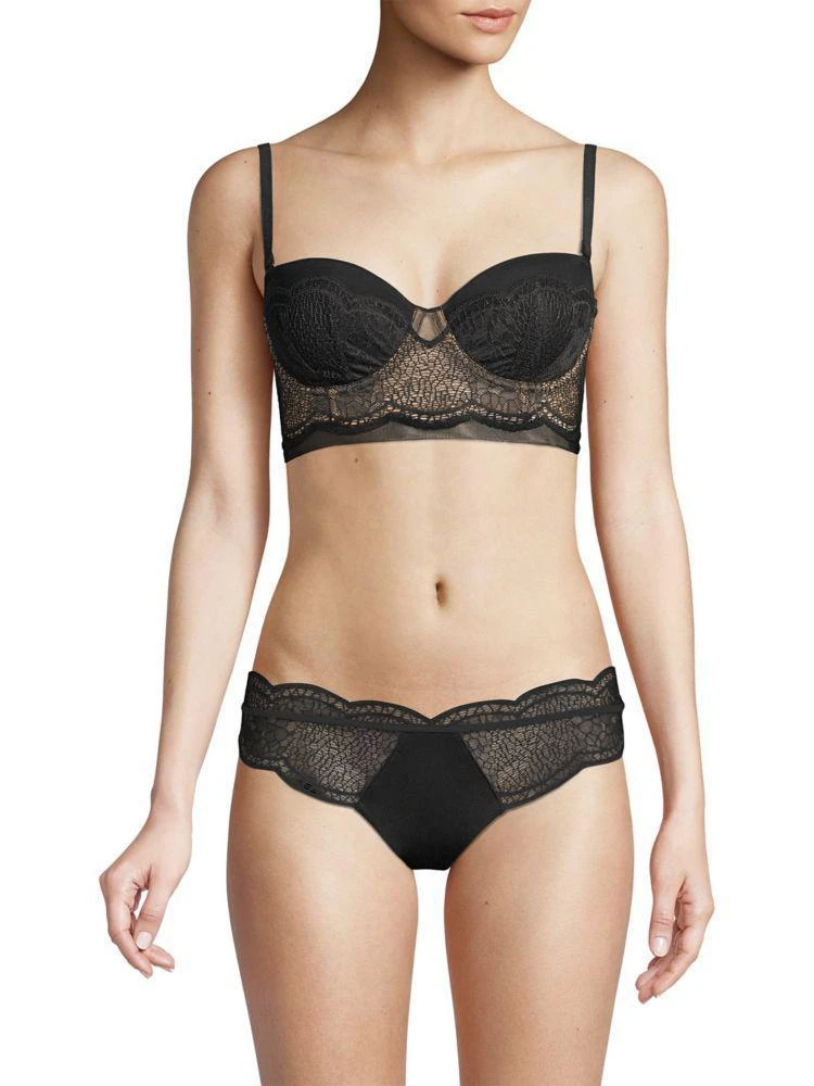 商品Calvin Klein|Lightly Lined Lace Convertible Bra,价格¥298,第1张图片