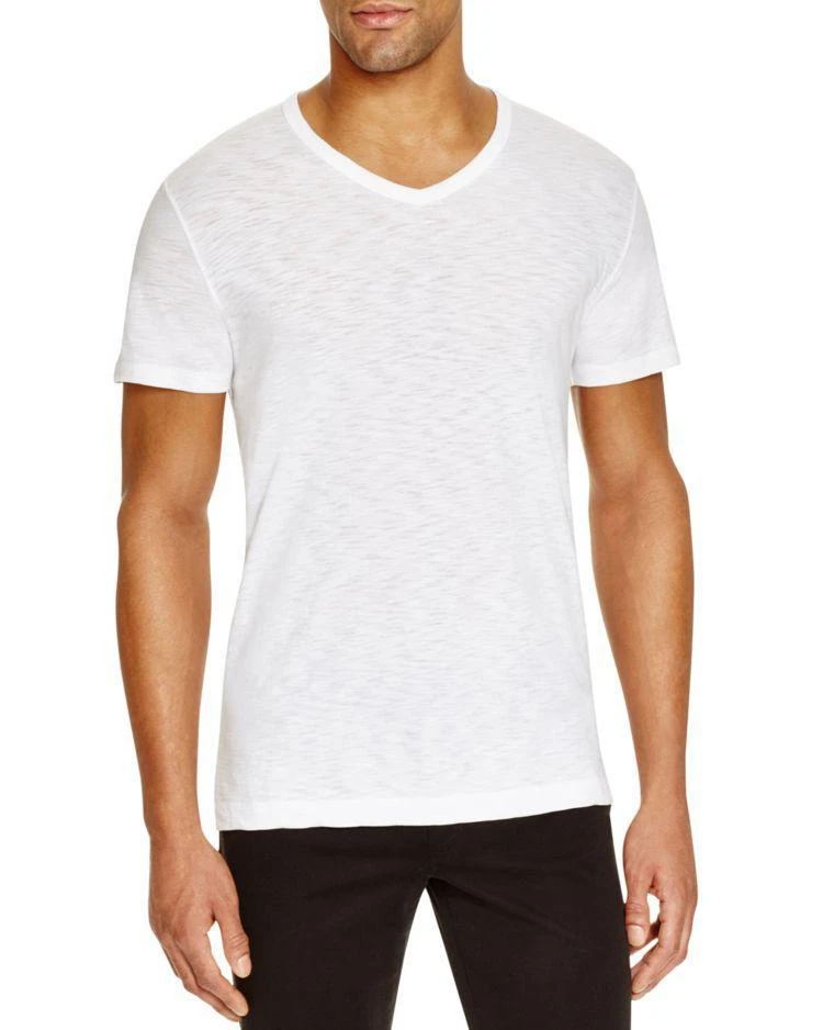 商品Vince|Slub Knit V-Neck Tee,价格¥487,第1张图片