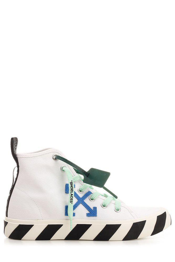 商品Off-White|Off-White Arrows Motif High-Top Sneakers,价格¥1446-¥1839,第1张图片