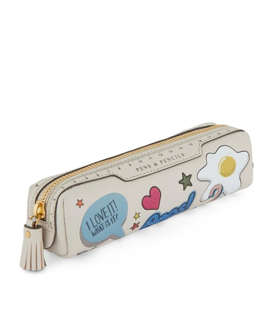 商品Anya Hindmarch|Sticker Print Pencil Case,价格¥2548,第3张图片详细描述