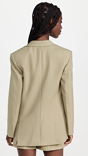 商品Helmut Lang|尖翻领西装外套,价格¥3755,第4张图片详细描述