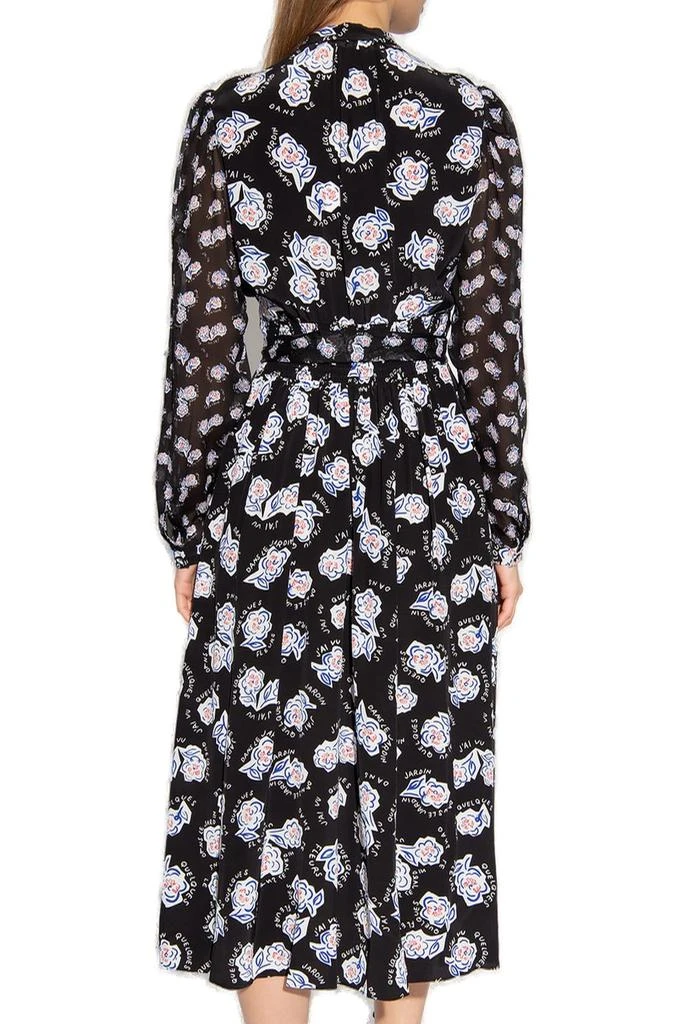 商品Diane von Furstenberg|Diane von Furstenberg Erica Long-Sleeved Midi Dress,价格¥1622,第3张图片详细描述