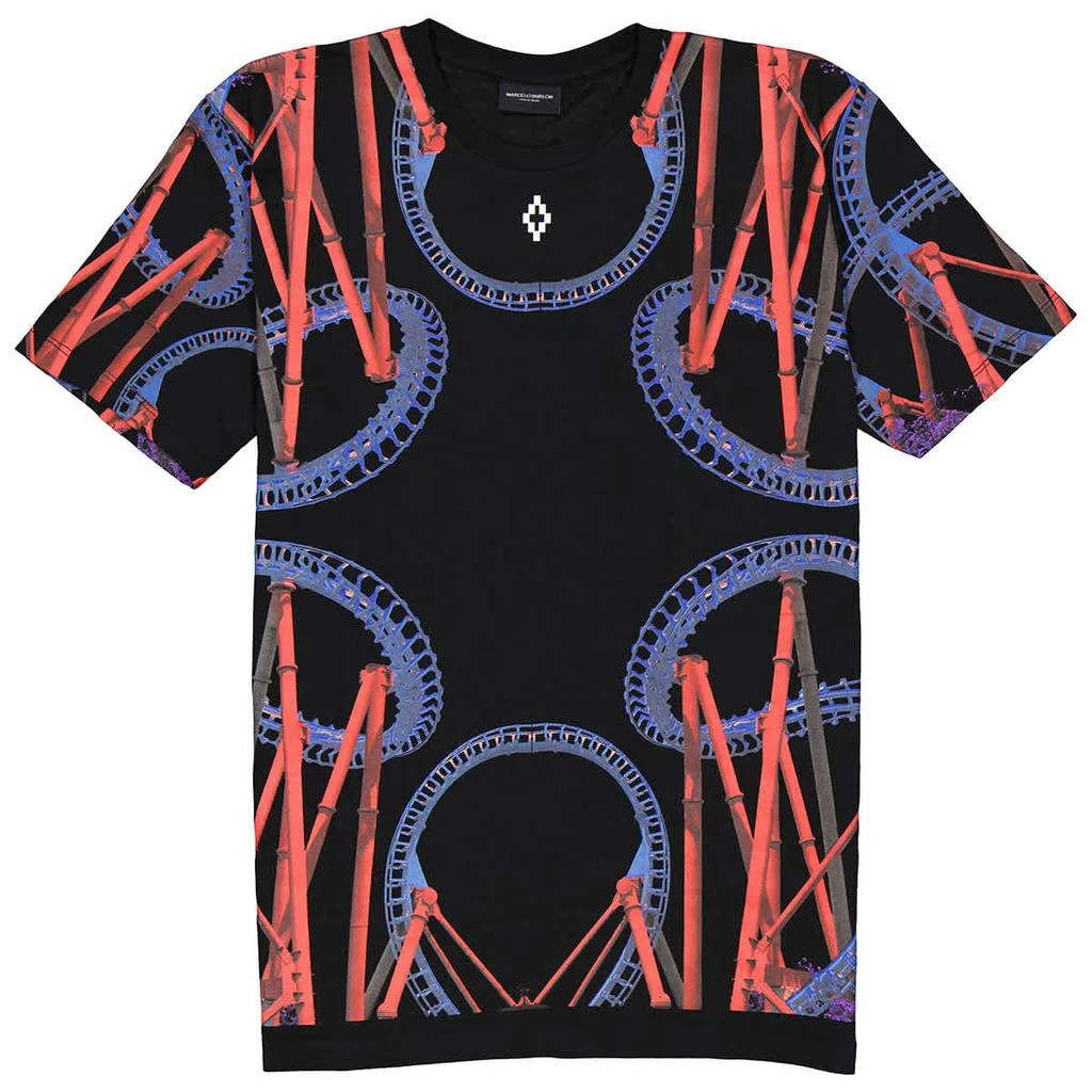 商品Marcelo Burlon|Marcelo Burlon Kids Roller Coaster T-shirt, Size 10Y,价格¥222,第1张图片