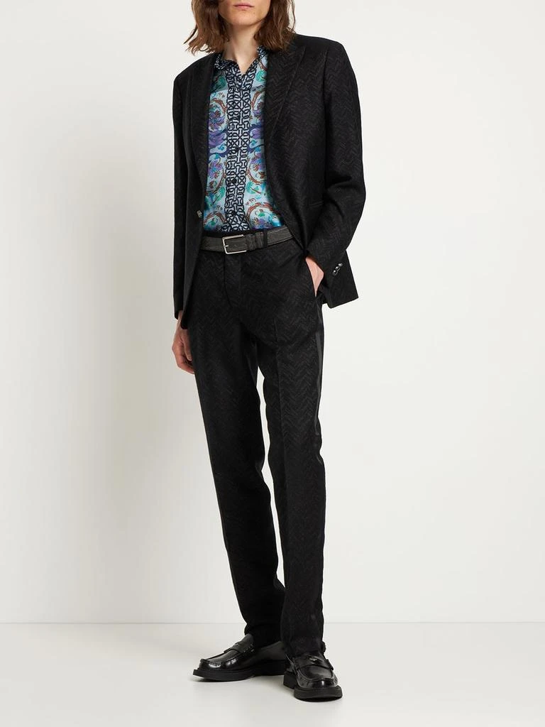 商品ETRO|Jacquard Wool Blend Blazer,价格¥13735,第1张图片详细描述