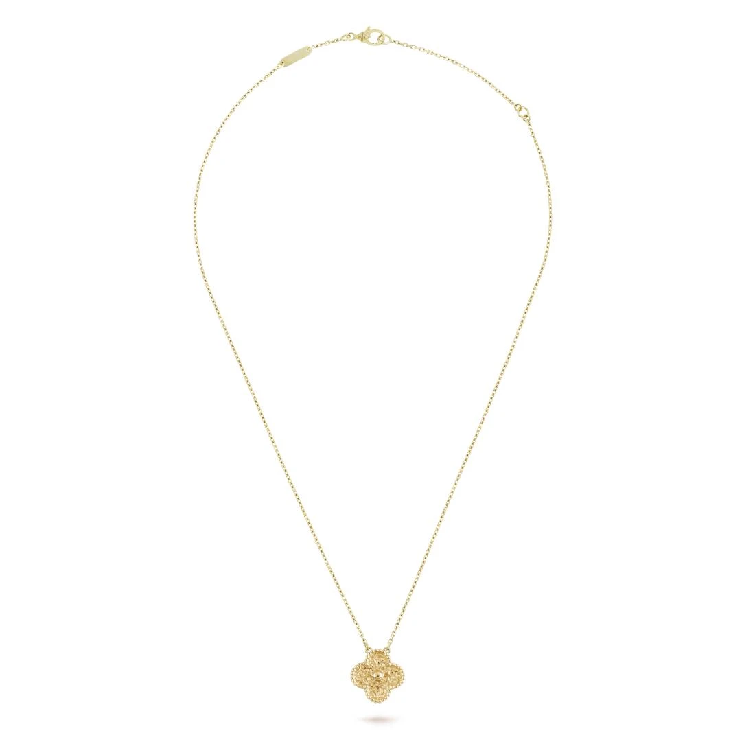 商品Van Cleef & Arpels|包邮包税【预售7天发货】 VCA梵克雅宝 23秋冬 女士 吊坠 Vintage Alhambra吊坠 VCARO1IF00,价格¥25973,第1张图片