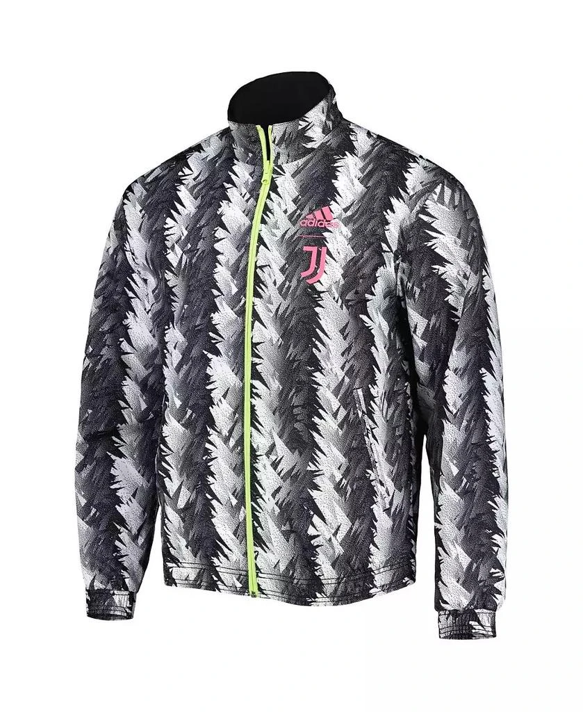 商品Adidas|Men's Black Juventus 2022/23 On-Field Team Logo Anthem Reversible Full-Zip Jacket,价格¥823,第2张图片详细描述