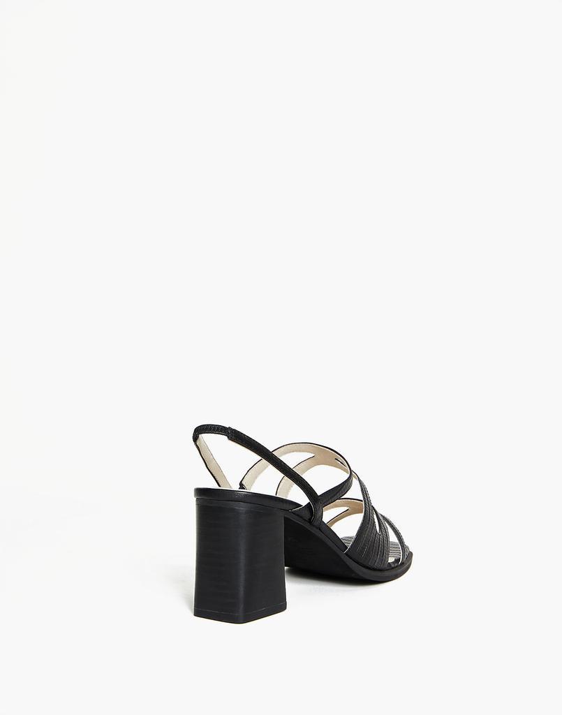 商品Madewell|Intentionally Blank Leather If Sandals in Black,价格¥775,第5张图片详细描述