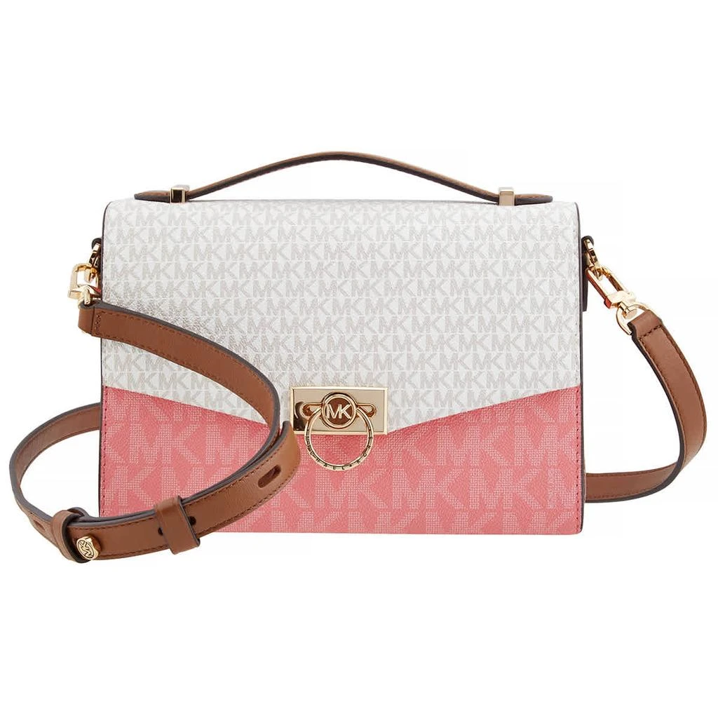 商品Michael Kors|Michael Kors Tea Rose Multicolor Ladies Hendrix Medium Presbyopic Envelope Bag,价格¥1681,第2张图片详细描述