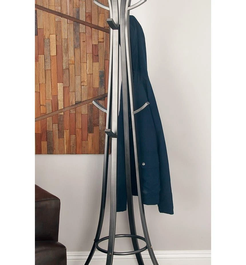商品VIVIAN LUNE HOME|Dark Gray Metal Industrial Coat Rack,价格¥964,第5张图片详细描述