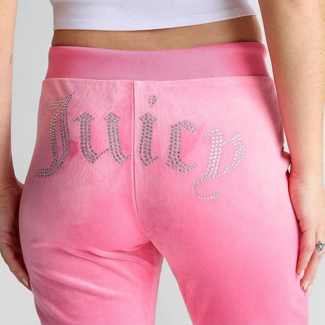 Women's Juicy Couture OG Big Bling Velour Track Pants 商品