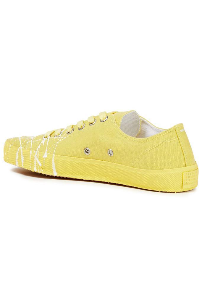 商品MAISON MARGIELA|Tabi split-toe painted canvas sneakers,价格¥2236,第5张图片详细描述