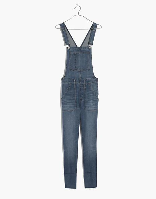 商品Madewell|Skinny Overalls in Kemp Wash,价格¥515,第5张图片详细描述