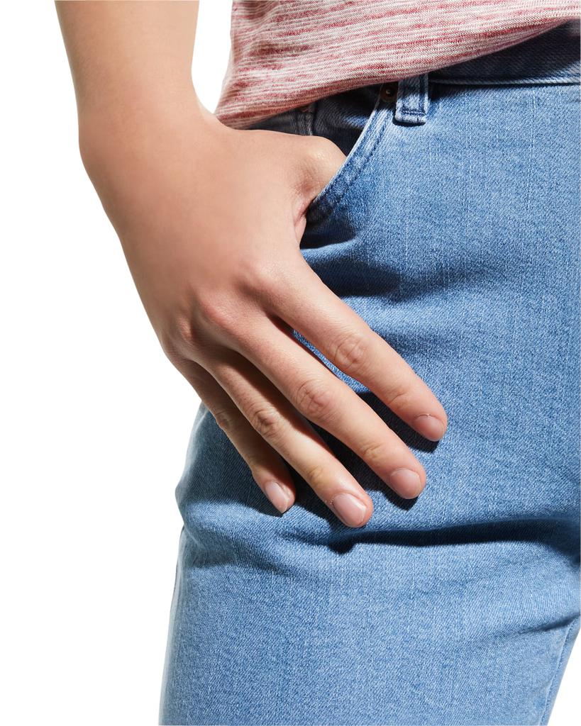 Men's Stonewashed Stretch Jeans商品第5张图片规格展示