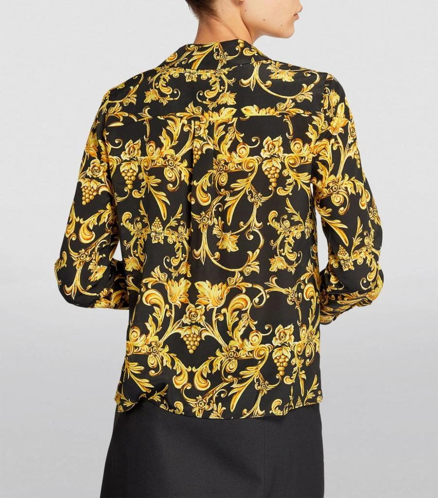 商品Alice + Olivia|Silk Printed Eloise Blouse,价格¥3693,第4张图片详细描述