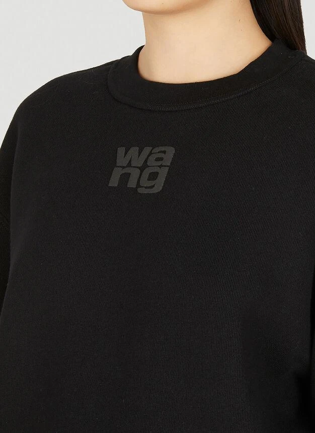 商品Alexander Wang|Logo Sweatshirt in Black,价格¥1611,第5张图片详细描述