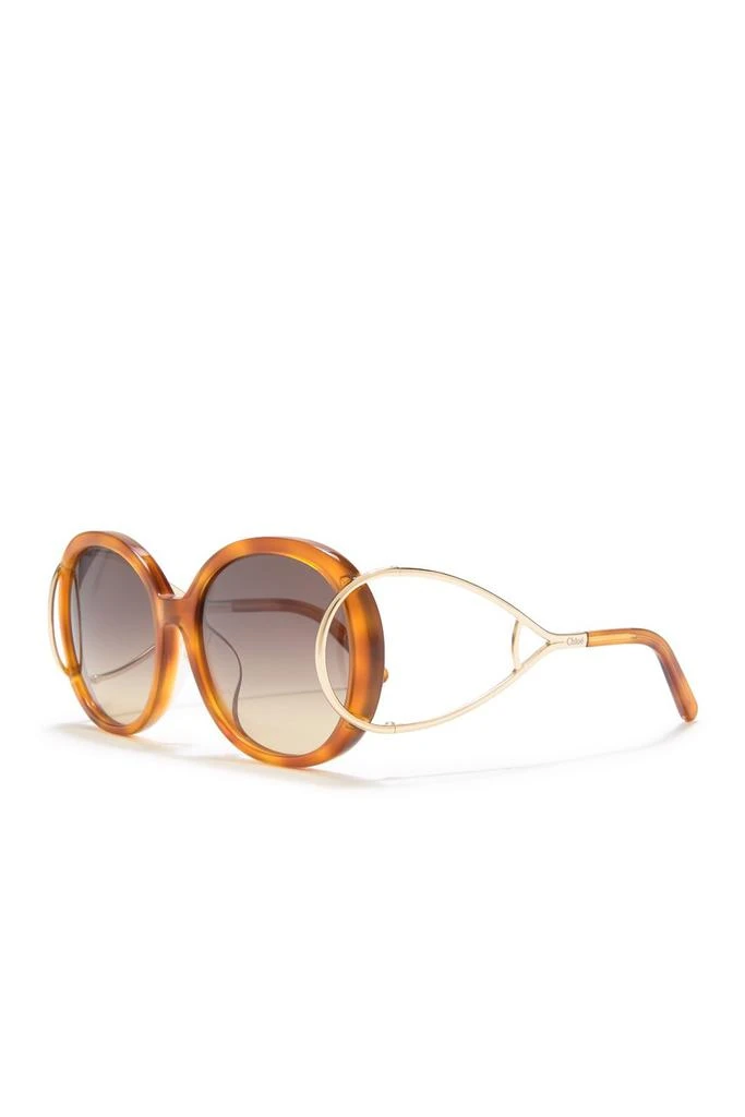 商品Chloé|58mm Oval Sunglasses,价格¥682,第4张图片详细描述