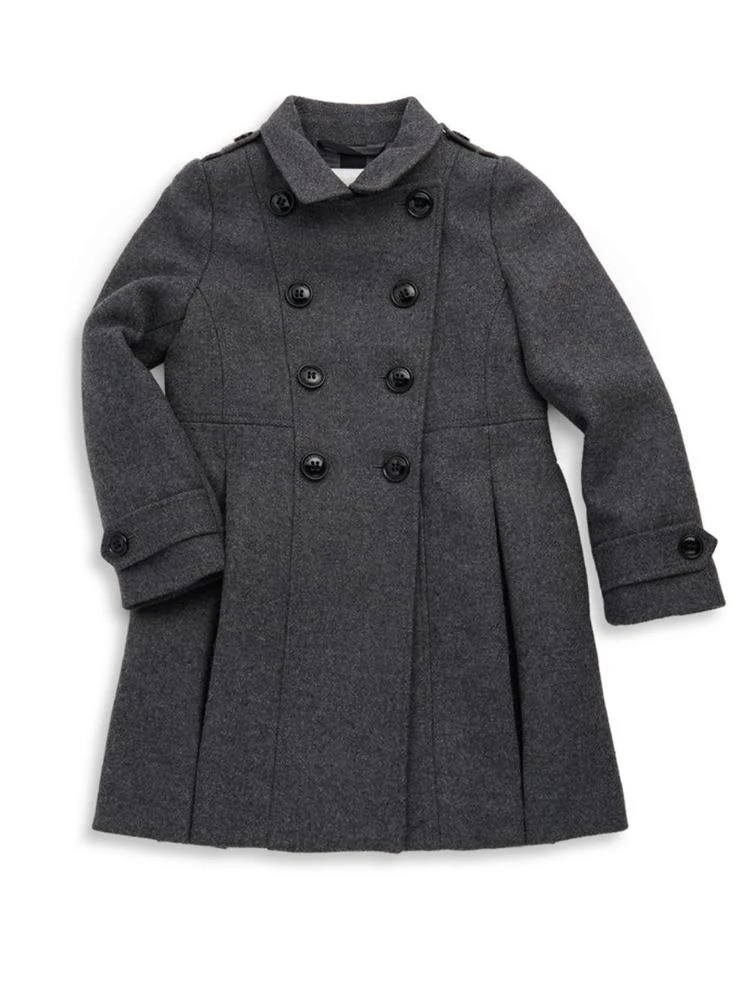 商品Burberry|Little Girl's & Girl's Long-Sleeve Coat,价格¥1948,第1张图片
