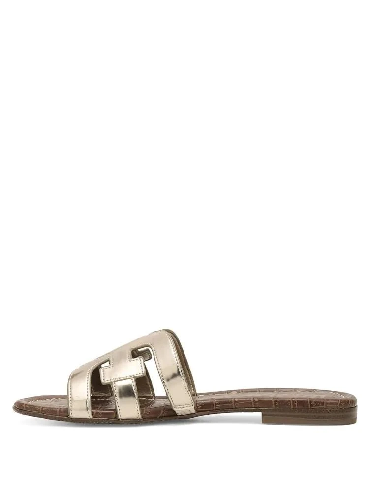 商品Sam Edelman|Bay Metallic Leather Sandals,价格¥680,第5张图片详细描述