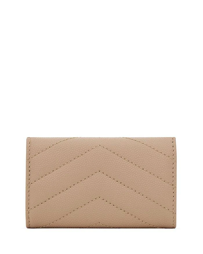 商品Yves Saint Laurent|Cassandre Slim Key Case in Grain De Poudre Embossed Leather,价格¥3026,第3张图片详细描述