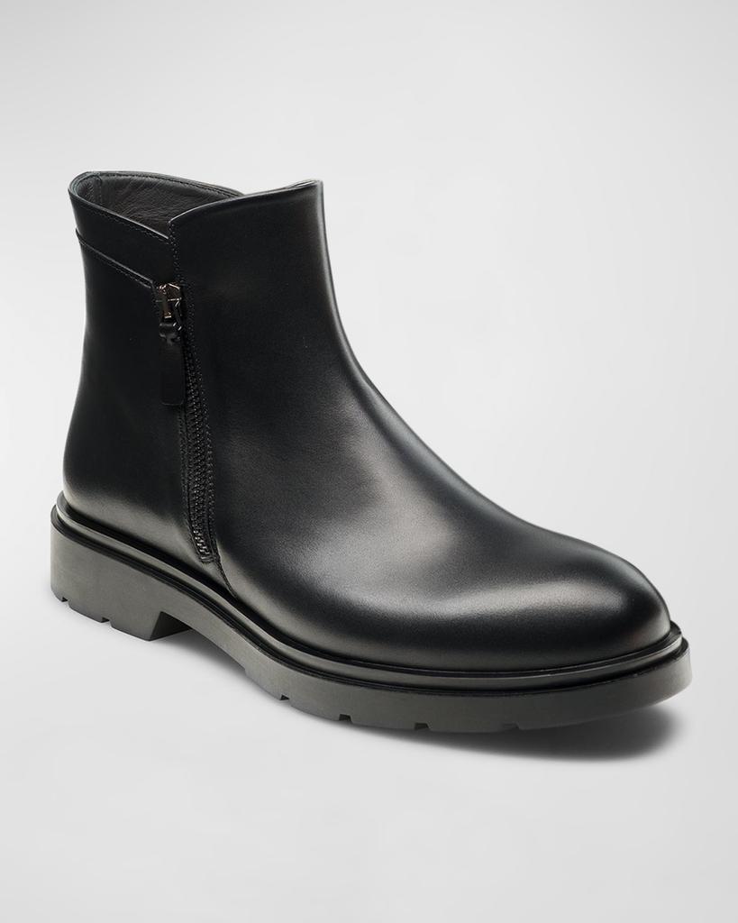 Men's Moto Zip Ankle Boots商品第2张图片规格展示