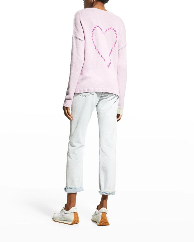 商品Lisa Todd|Love Stitched Heart Sweater,价格¥507,第1张图片