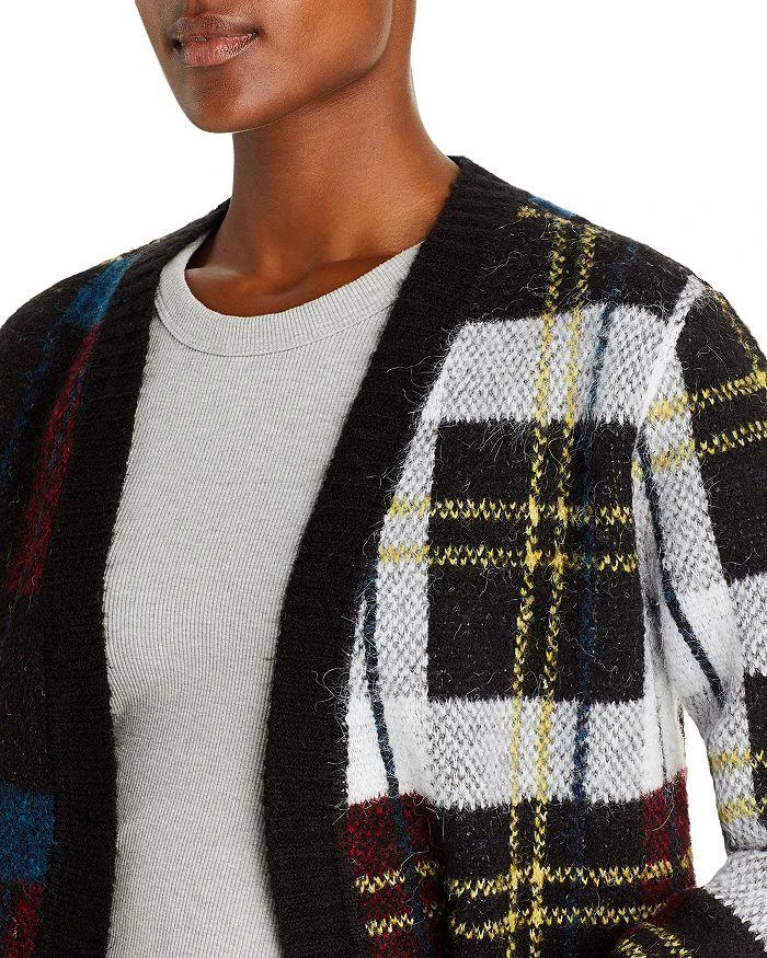 商品AQUA|Plaid Open Front Cardigan - 100% Exclusive,价格¥165,第5张图片详细描述