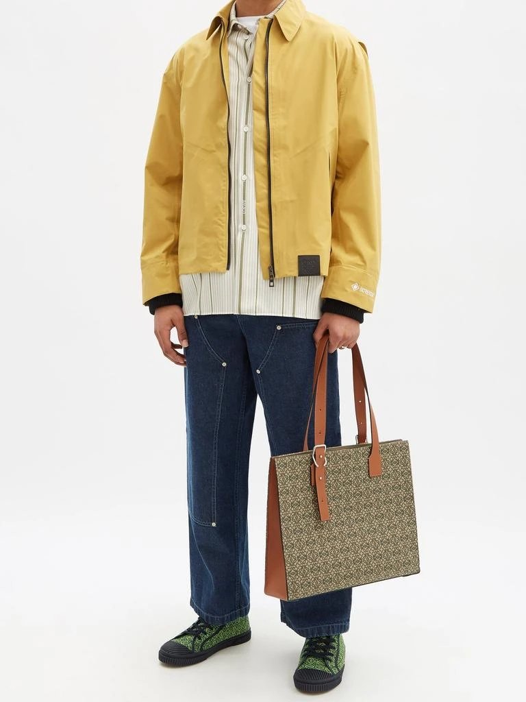 商品Loewe|Anagram-jacquard leather-trim canvas tote,价格¥13677,第2张图片详细描述