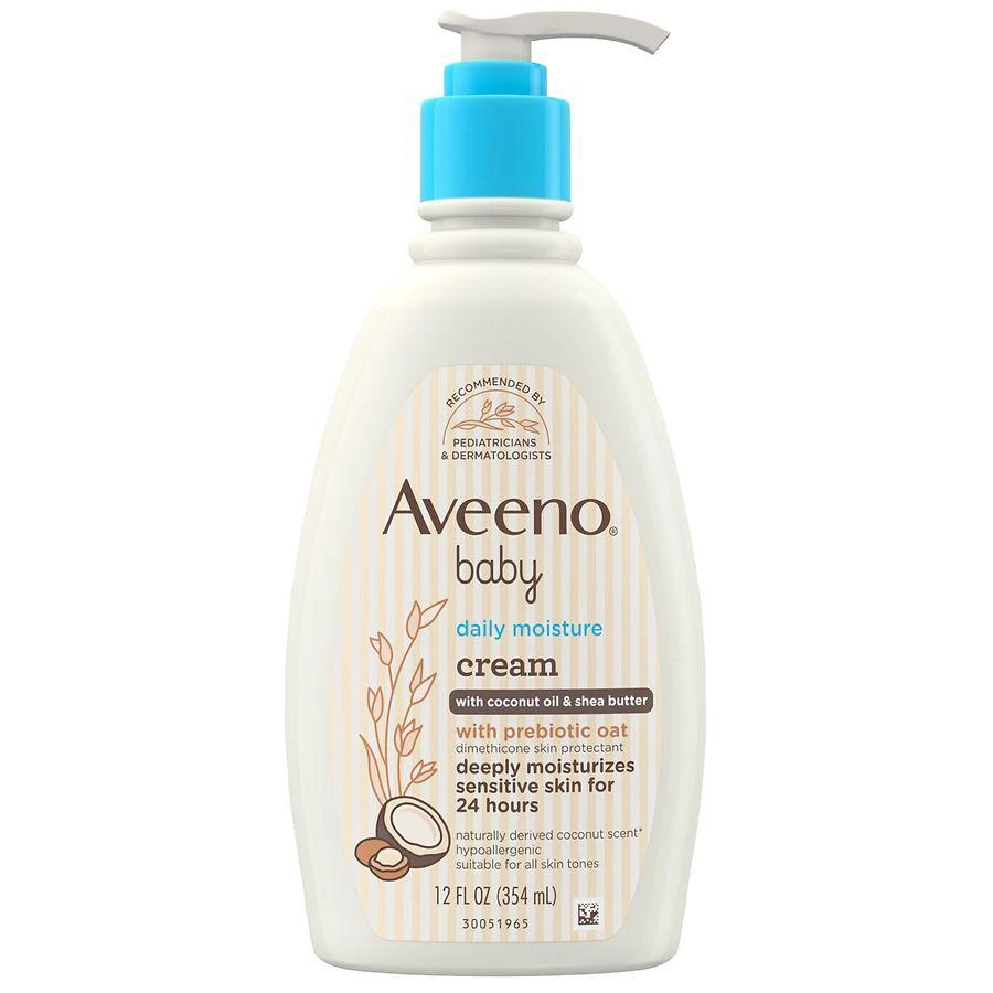 商品Aveeno|Baby Daily Moisturizing Cream with Prebiotic Oat,价格¥83,第3张图片详细描述