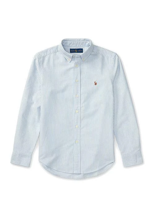 商品Ralph Lauren|Lauren Childrenswear Boys 8 20 Striped Cotton Oxford Shirt,价格¥418,第1张图片