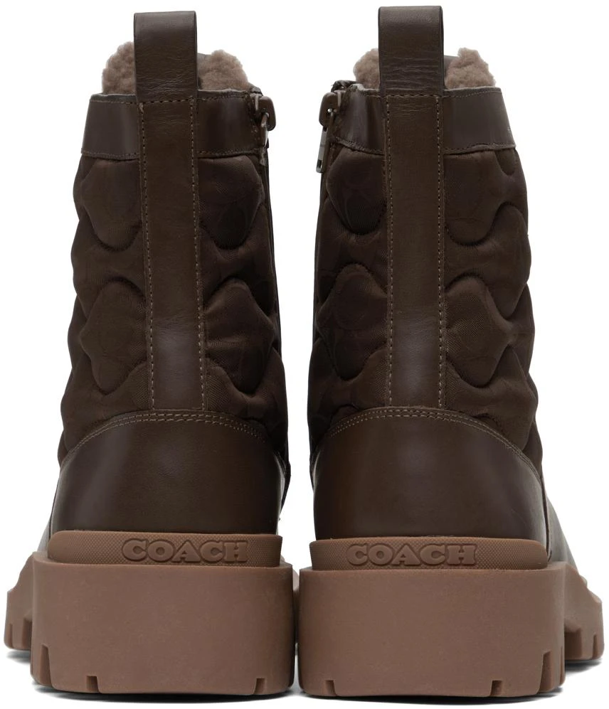 商品Coach|Brown Citysole Boots,价格¥1678,第2张图片详细描述