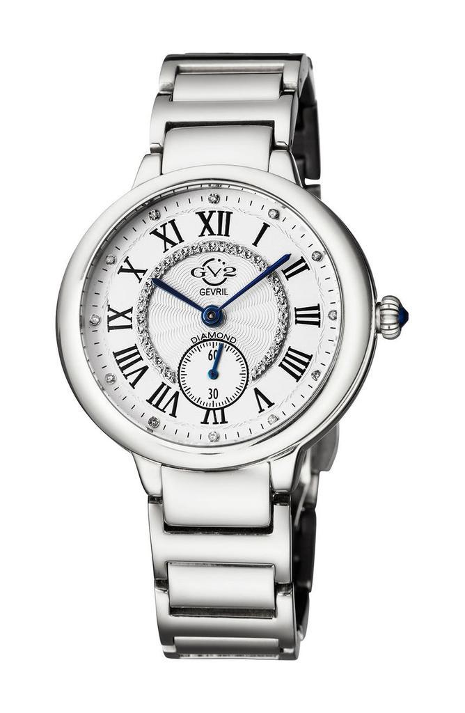 商品Gevril|Women's Gv2 Rome Diamond Swiss Watch, 36 mm - 0.057 ctw,价格¥3003,第1张图片