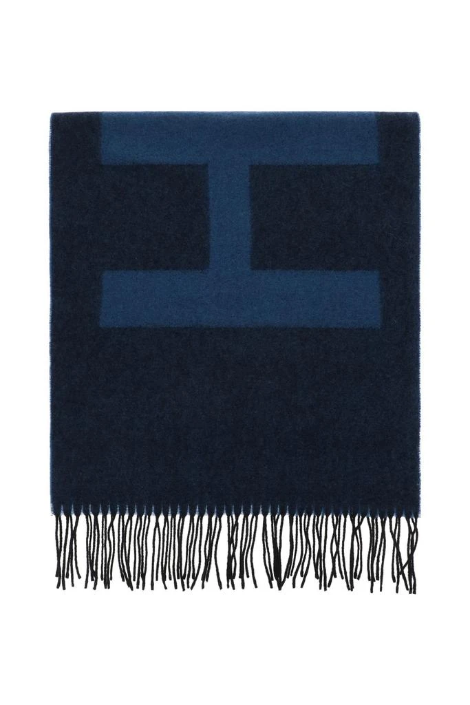 商品Hugo Boss|Hugo Wool Logoed Scarf,价格¥389,第1张图片