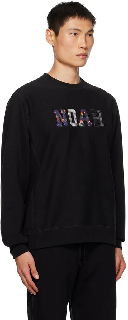 商品Noah|Black Appliqué Sweatshirt,价格¥590,第2张图片详细描述