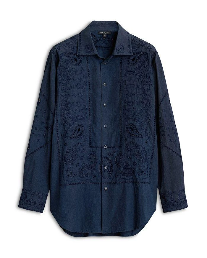 商品Rag & Bone|Vivian Embroidered Shirt,价格¥1463,第4张图片详细描述