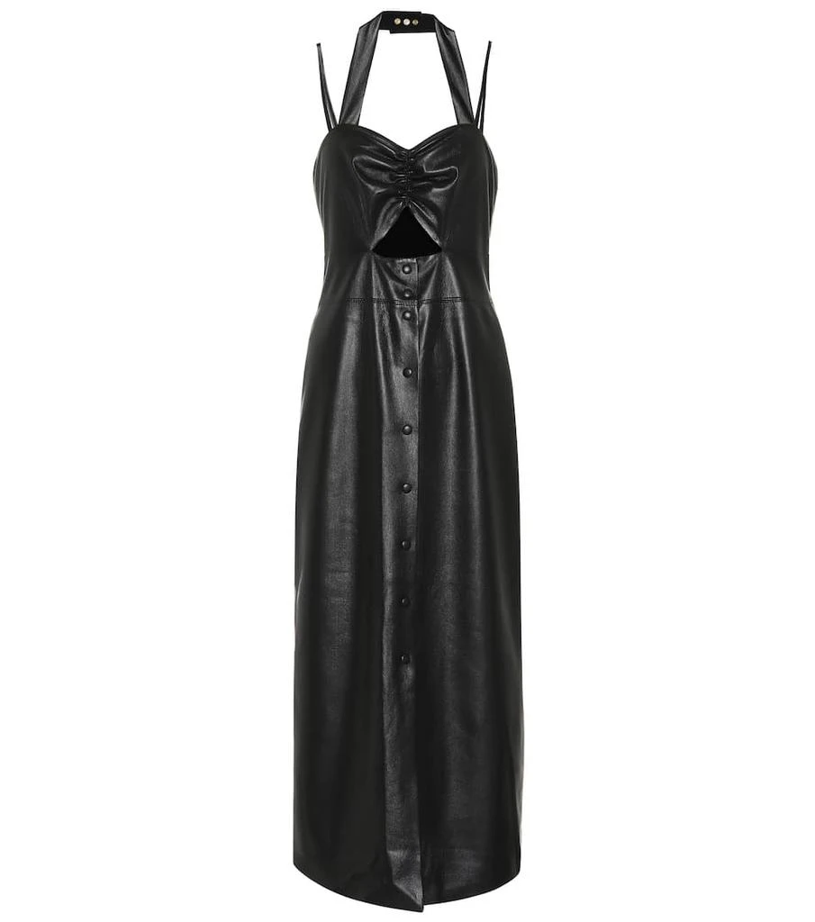 商品Nanushka|Exclusive to Mytheresa – Deona faux leather dress,价格¥1808,第1张图片