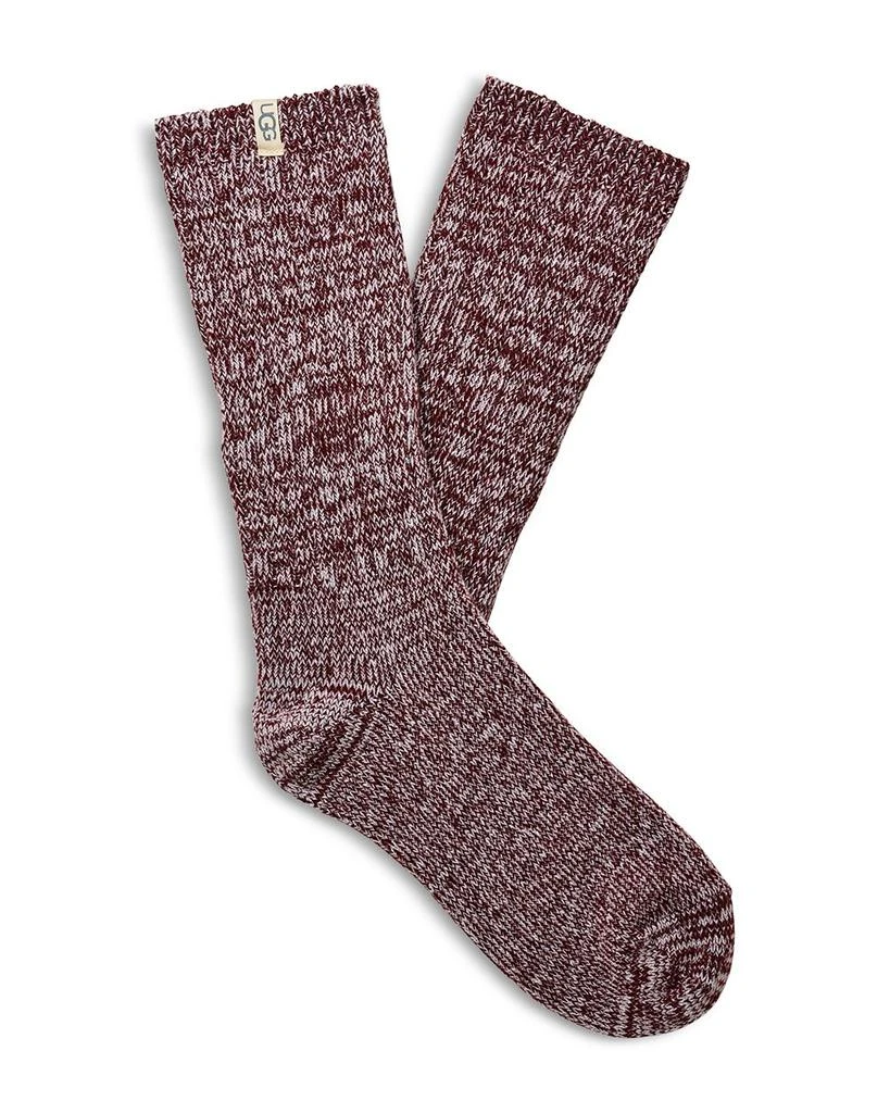 Rib Knit Slouchy Crew Socks, Pack of 3 商品
