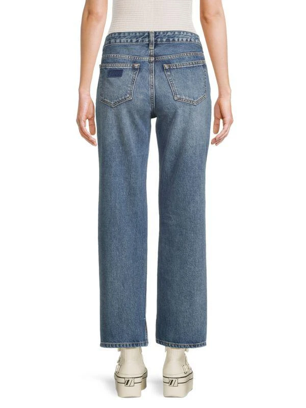 商品Ganni|Lovy Whiskered Faded Jeans,价格¥688,第2张图片详细描述