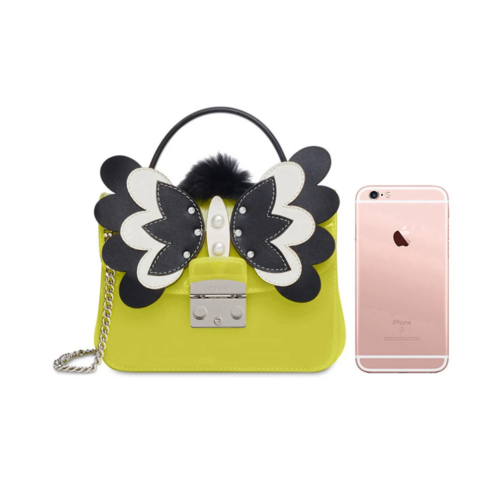 Furla 芙拉 女士糖果黄PVC单肩包斜挎包 961712 商品